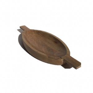 Pier 1 Wood Tray Bowl Catchall